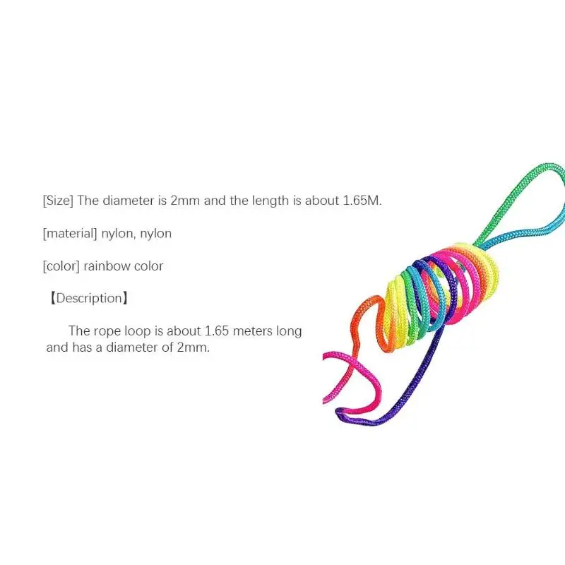 Лидер продаж Детская игра на палец с веревкой Радужный цвет различные фигурки