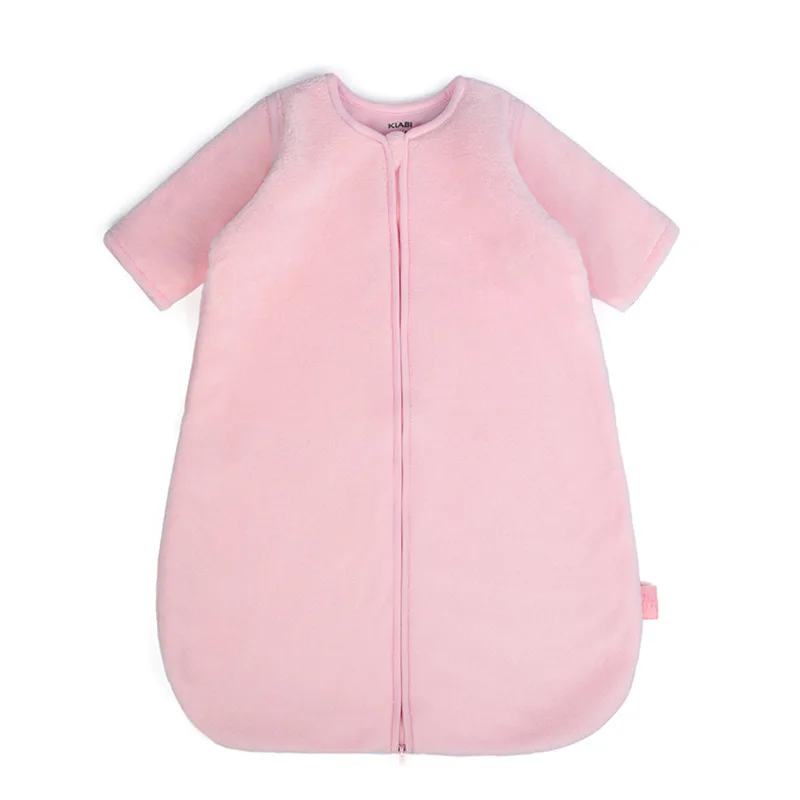 

Coral Velvet Baby Sleeping Bag Removable Sleeve Sleepsack For Kids Winter Warm Baby Sleep Sacks Anti Kick Quilt Newborn Swaddle