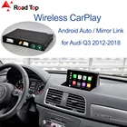 Беспроводной автомобильный интерфейс Apple CarPlay Android для Audi A1 2013-2018, Q3 2014-2018, с функциями Mirror Link AirPlay