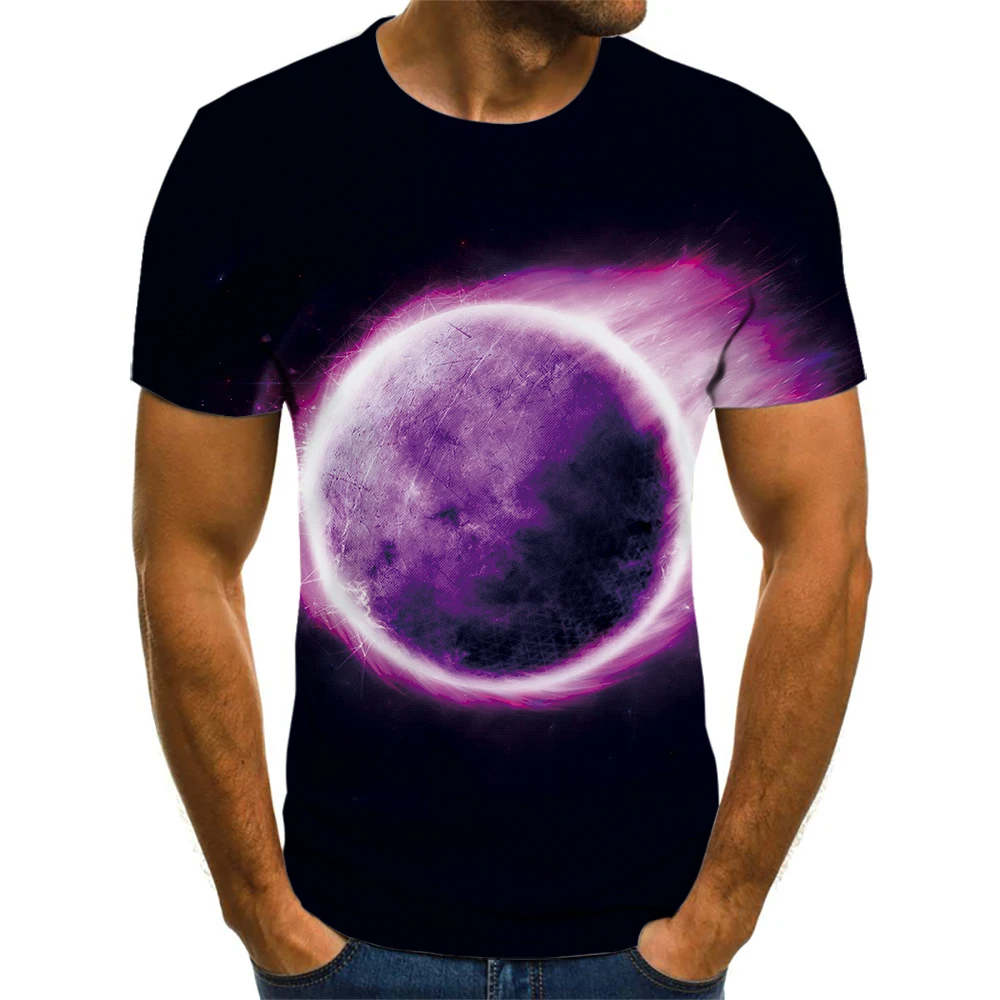 

2021 Men's T-Shirt 3D Printing Fashion Sports O-Neck Large Sports Fitness T-Shirt Leisure Youth Vitality Fashion Gentleman Desig