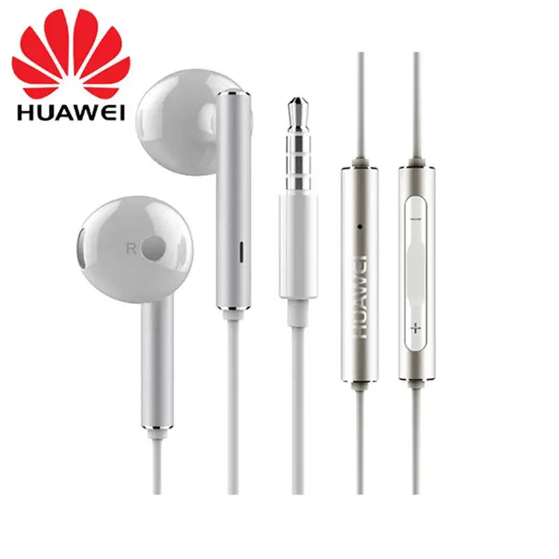 Оригинальные наушники для HUAWEI P7 P8 P9 Lite P10 Plus Honor 6X Mate 7 8 9 AM116 3 5 мм Металлические