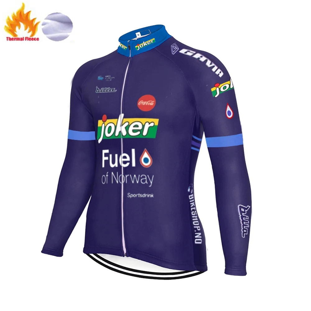 Мужские длинные брюки Joker Зимние флисовые велосипедные штаны одежда для команды