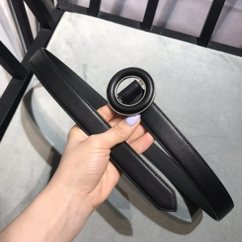 2020 Vintage Fashion Genuine Leather Luxury Designer Black Belt for Women Dresses Jeans Grosse Ceinture Femme Long Belt Pемень