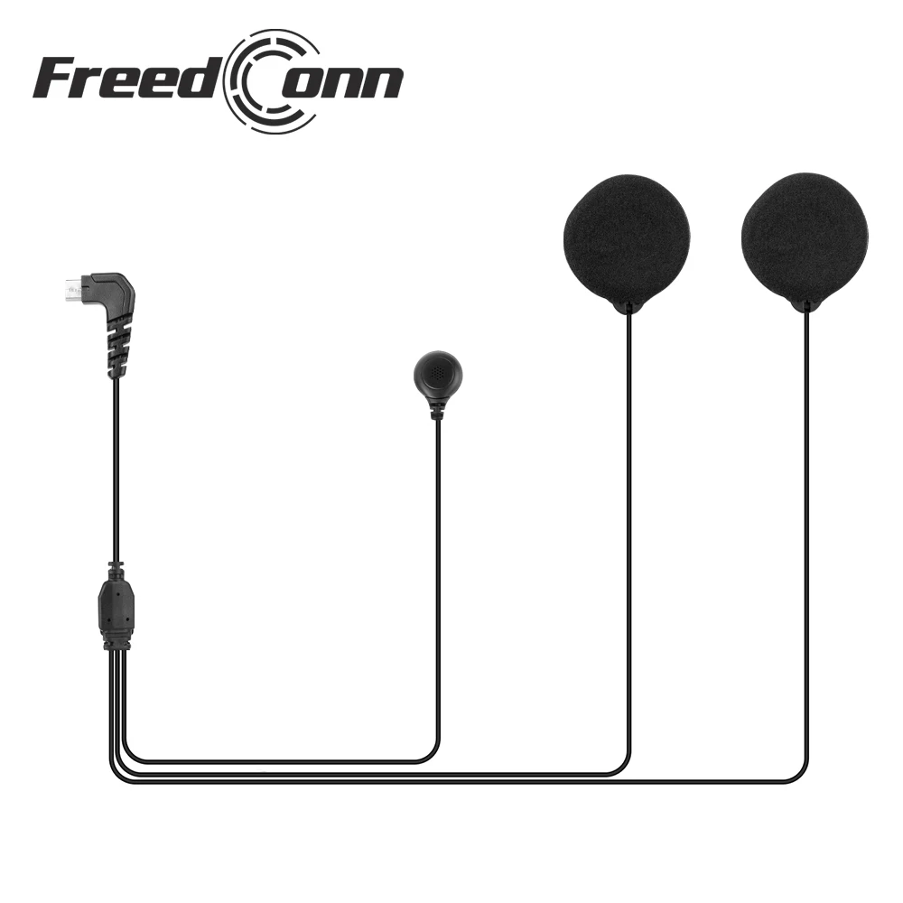 

Бренд FreedConn, 5-контактный жесткий/мягкий кабель, наушники и микрофон для R1 и R1-PLUS, шлем с полным/открытым лицом, домофон