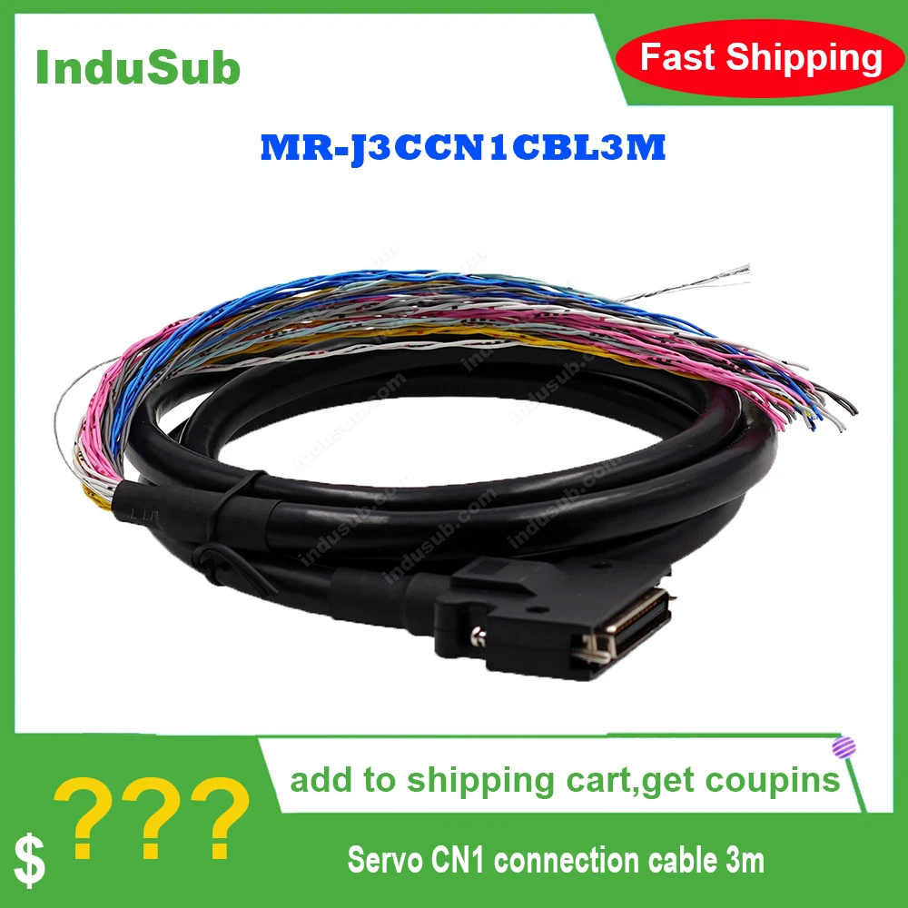 

_ Кабель подключения Servo CN1 3 м 50 контактов подходит для J3 J4 MR-J3CCN1CBL3M servo