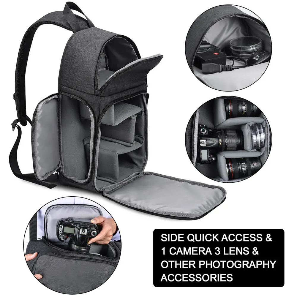 Caden фото DSLR Sling Cross Boday Наплечная Сумка цифровая водостойкая камера чехол мягкий коврик для мужчин и женщин маленькие сумки для Canon Nikon SLR