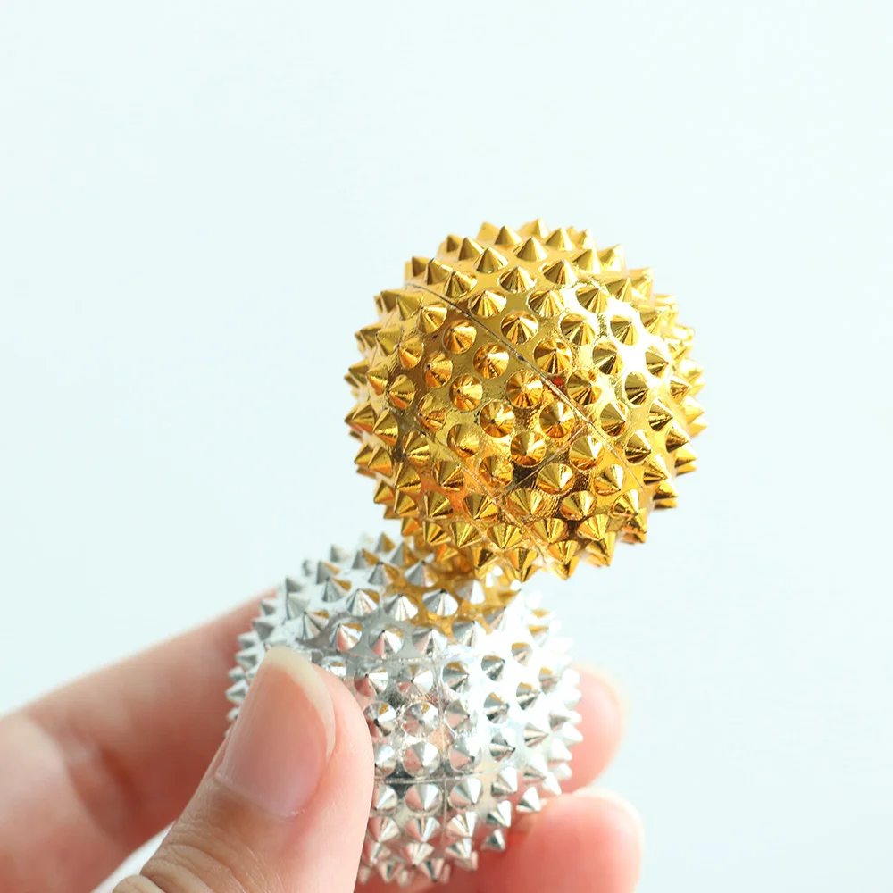 

10Pairs Magnetic Hand Palm Acupuncture Ball Needle Massage Handball Body Acupressure Spiky Trigger Point Relief Massager Tool