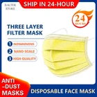 Маски одноразовые из нетканого материала, 3 слоя, 50100200 шт.