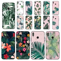yndfcnb palm tree banana tree leaves phone case for huawei honor 10 i 8x c 5a 20 9 10 30 lite pro voew 10 20 v30