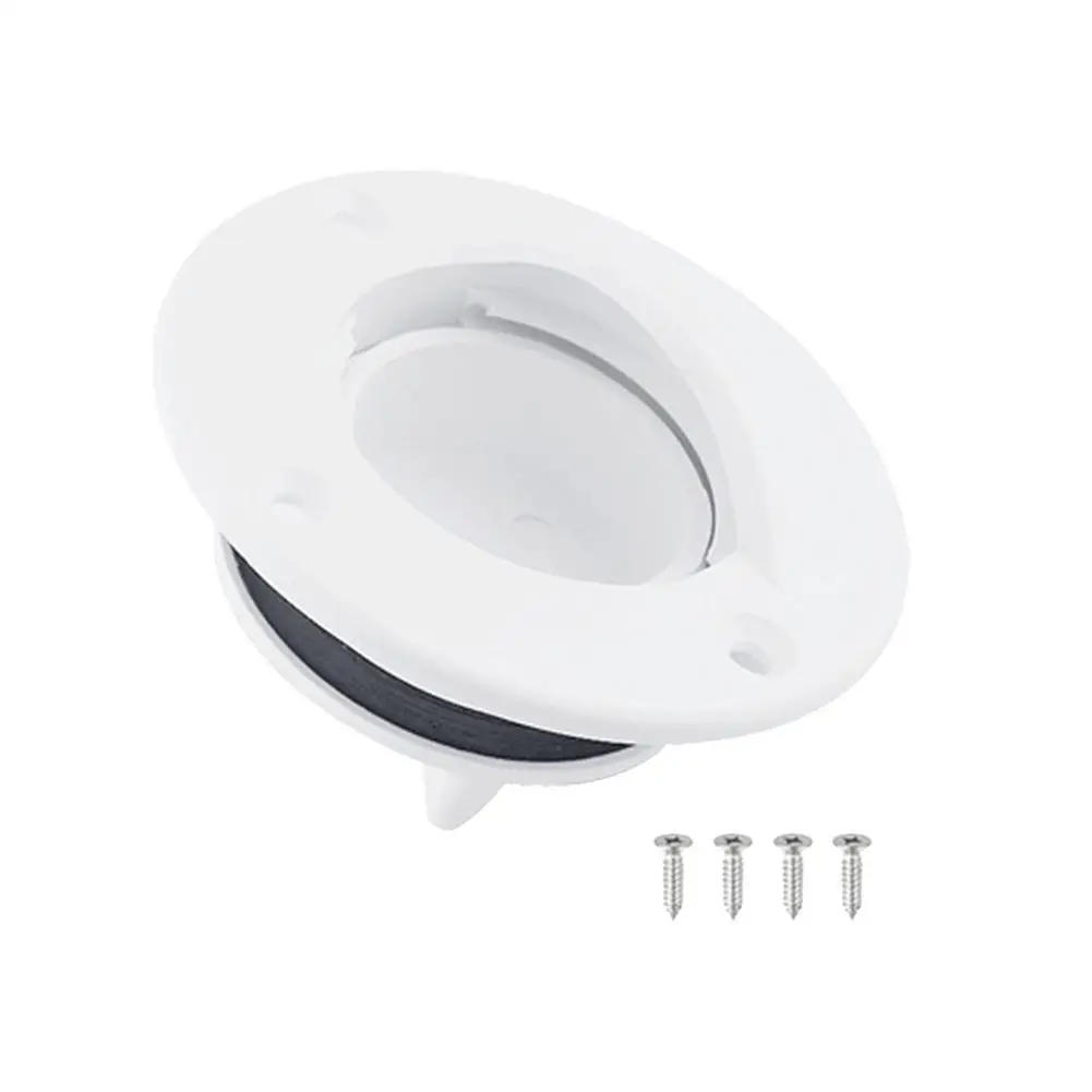 

Клапан Scupper-белые нейлоновые штопоры для лодки, универсальный стопор дренажного клапана, легкая закручивающаяся крышка, Монтажные Аксессуа...