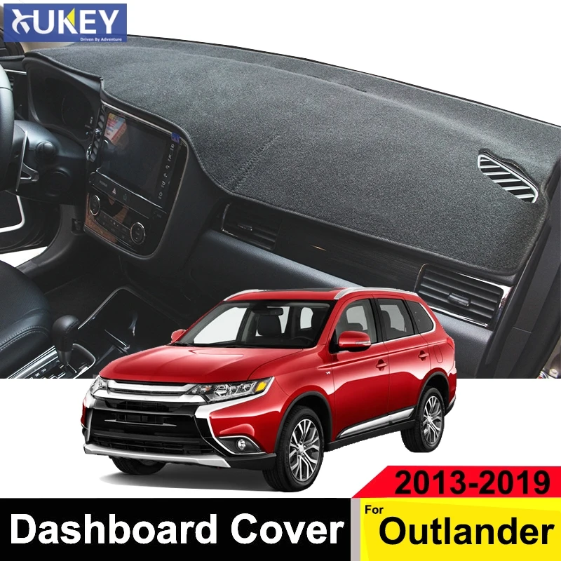 

Xukey Dashmat Dash Mat Pad Dashboard Cover Dash Cover For Mitsubishi Outlander 2013 2014 2015 2016 2017 2018 2019