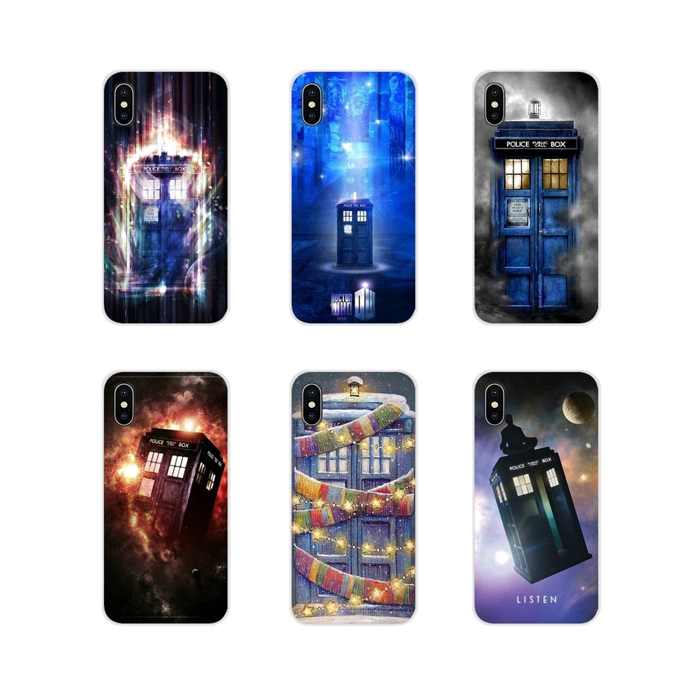 Аксессуары чехлы для телефонов Xiaomi Mi4 Mi5 Mi5S Mi6 Mi A1 A2 A3 5X 6X 8 CC 9 T Lite SE Pro Doctor Who police box
