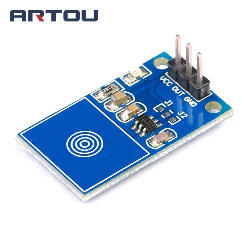 TTP223 емкостный сенсорный модуль переключателя напряжения 2 0-5 5 в цифровой датчик IC
