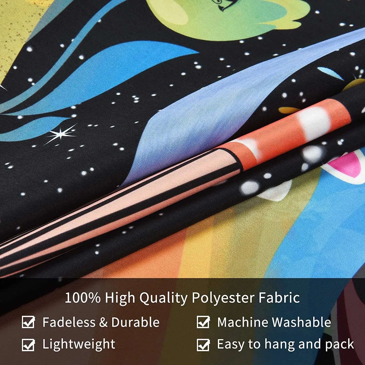 Индийский гобелен с мандалой Настенный декор в стиле бохо психоделический хиппи