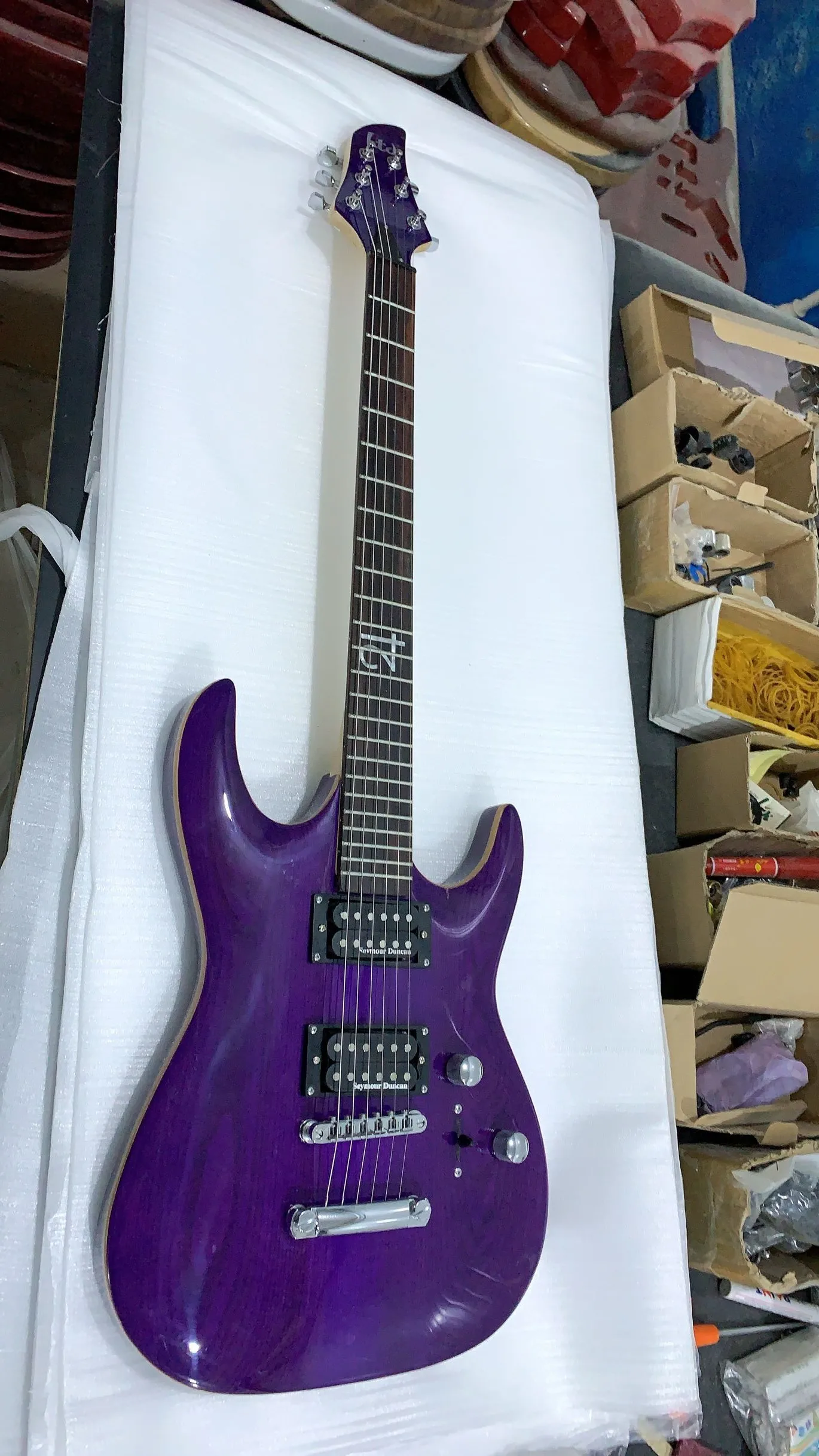 Wholesale Guitar New Arrival LTD 6 String Electric In Purple 20200106 | Спорт и развлечения
