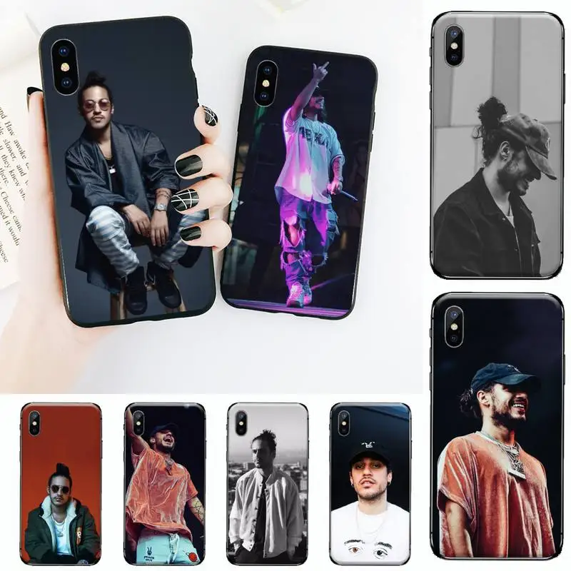 

Bad Bunny Russ Diemon Phone Case for iPhone 11 12 mini pro XS MAX 8 7 6 6S Plus X 5S SE 2020 XR
