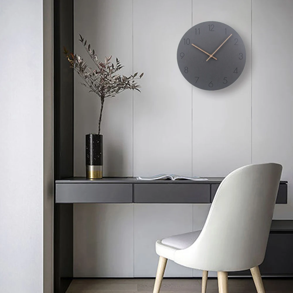 2020 Hot Sale Wooden Wall Clock Modern Design Vintage Classic Quiet Art Watch In Home Decor Relogio De Parede | Дом и сад