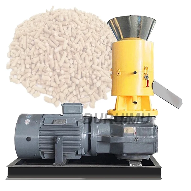 Машина для производства гранул древесной биомассы соломенная гранула