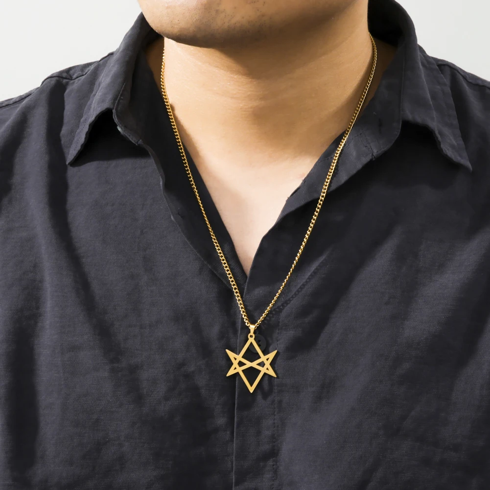 Цепочка Из Нержавеющей Стали с кулоном религиозное ожерелье уникальной