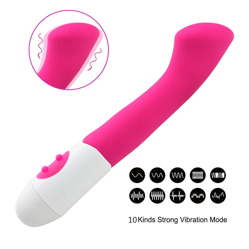 Женский мастурбатор вибратор без зазора для точки G изогнутый кончик эротическая