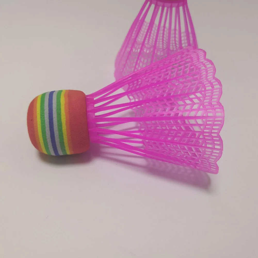 

20pcs Advanced Badminton Colored Shuttlecocks Rainbow Sports Gadget Sports Accessories for Sports Outdoor (Mixed