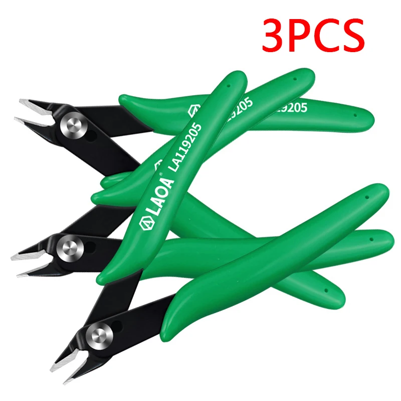 3PCS LAOA SK5 электронные ножницы диагональные плоскогубцы электрические ножницы электрика инструменты Сделано в Тайване - Цвет: 3PCS