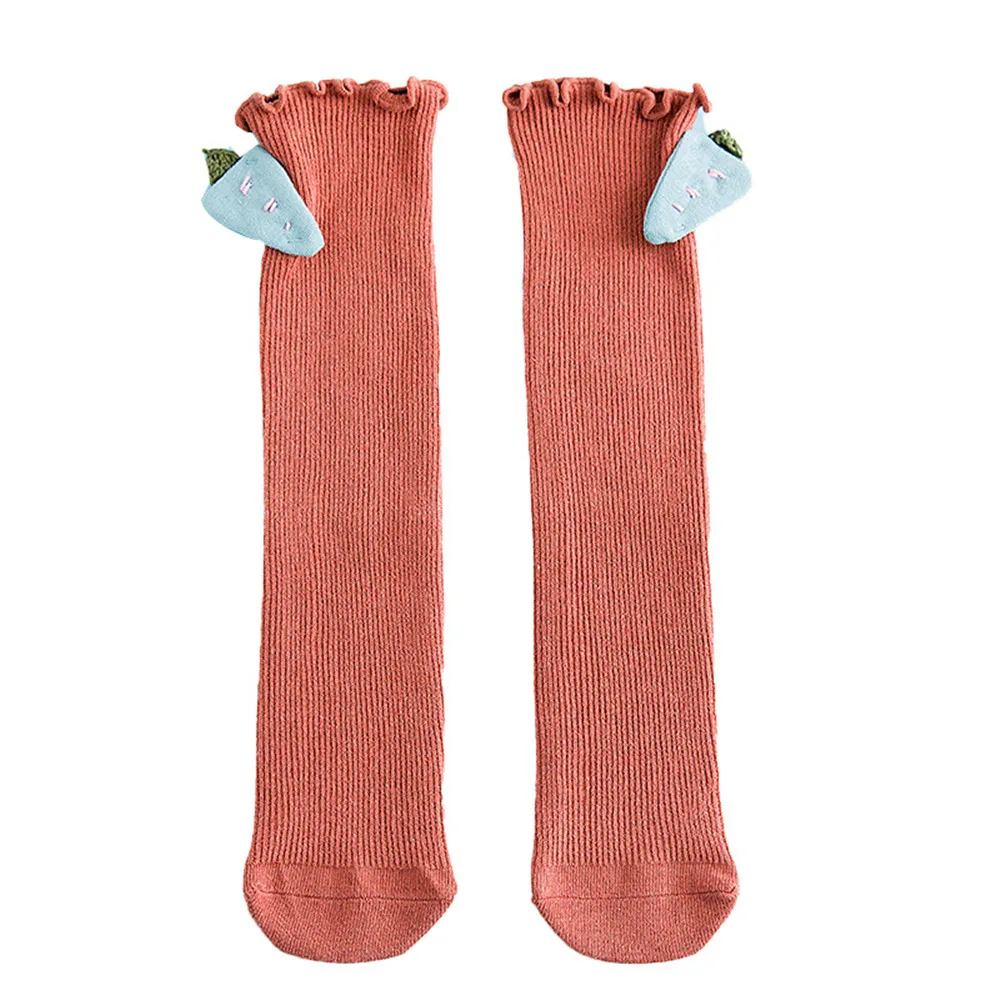 

2021 Korean Version of The New Summer Children's Fungus Combed Cotton Tube Socks Size Children Pile Socks 1-8 Years old