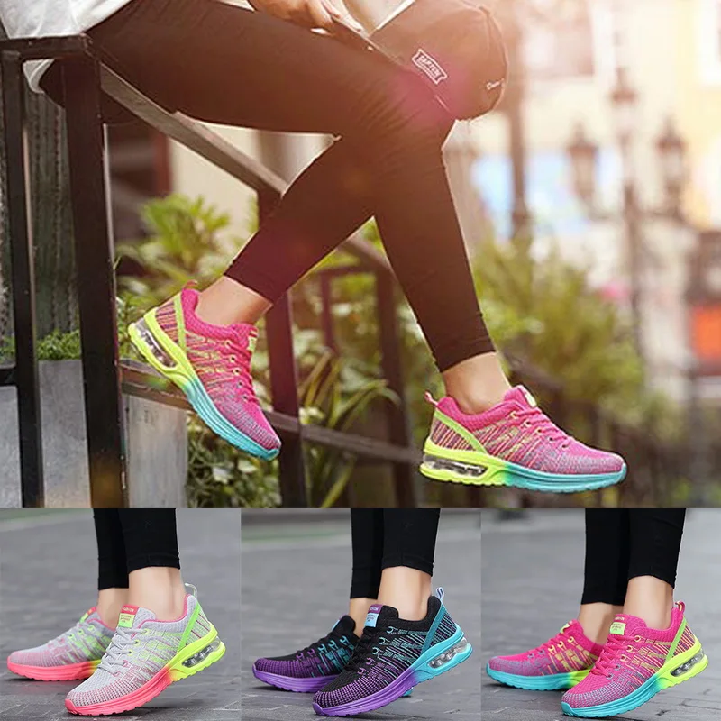 Женская спортивная обувь для фитнеса воздухопроницаемая тенниса большие