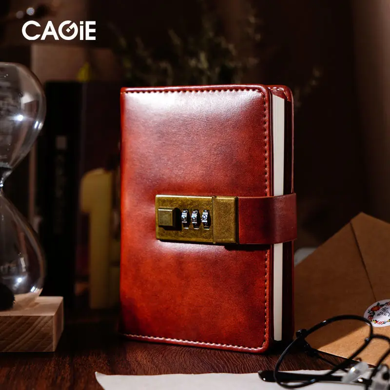 

Pocket Notepad Lockable Codebook A7 Diary Lovely Portable Stationery Portable Notebook