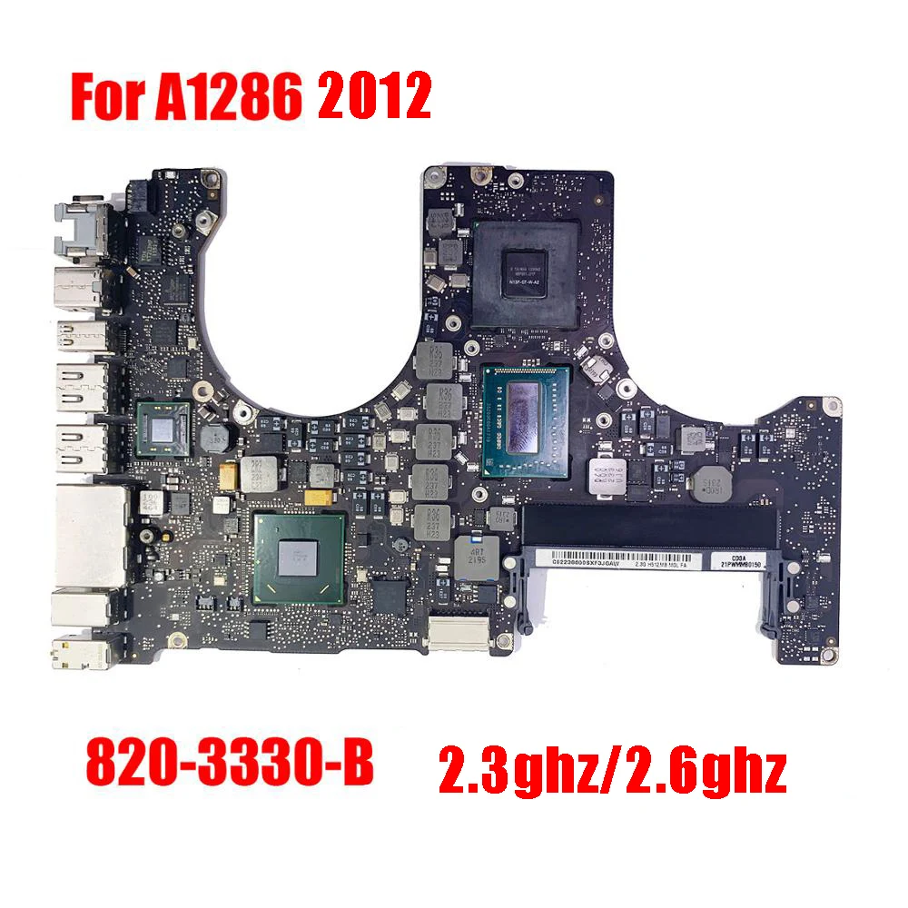 820 3330 B A1286 материнская плата для ноутбука Macbook Pro 15 4 &quotA1286 логическая i7 CPU 2012 EMC
