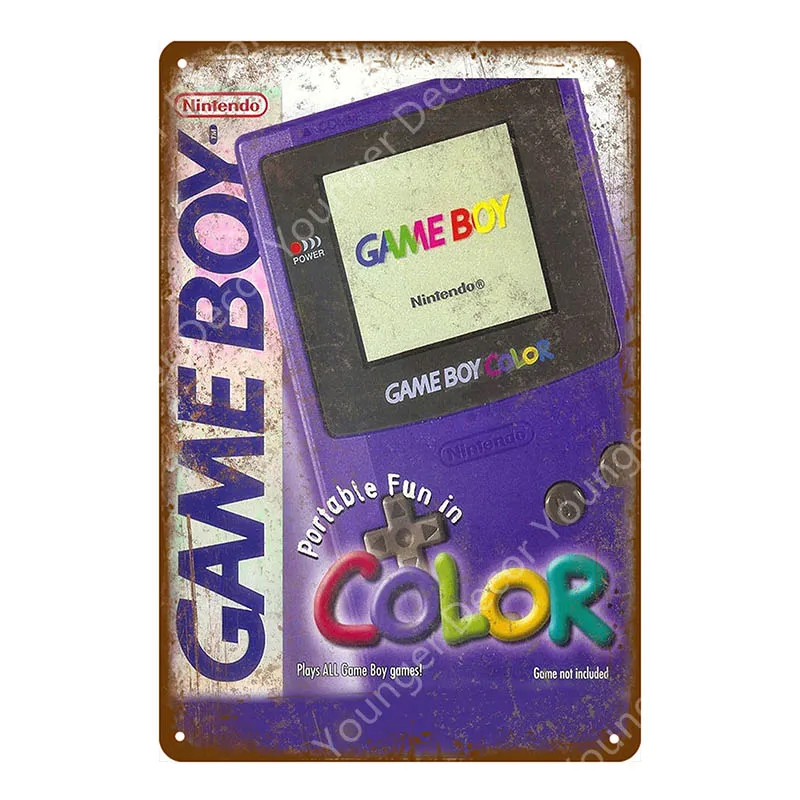 YD8082BI Кино, комикс, видео игра, Yoys Poster Play Gaming, металлические знаки, геймерская наклейка на стену для паба, бара, клуба, домашний декор, мультяшная доска, YI-162 - Цвет: YD8082BI