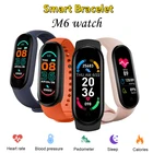 Xiaomi оригинальный бренд 2021 M6 Смарт-часы для мужчин и женщин монитор сердечного ритма кровяное давление фитнес-трекер умные часы спортивный браслет часы для Xiaomi iOS