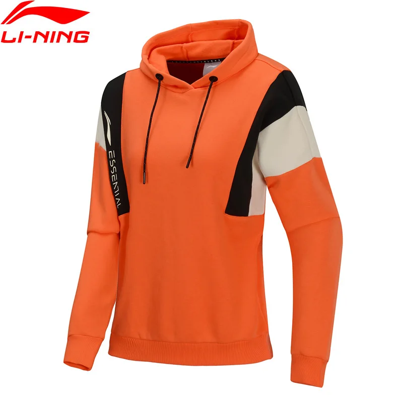 (Break Code) Женская тренировочная Толстовка Li-Ning зимняя Флисовая теплая свободная 78%