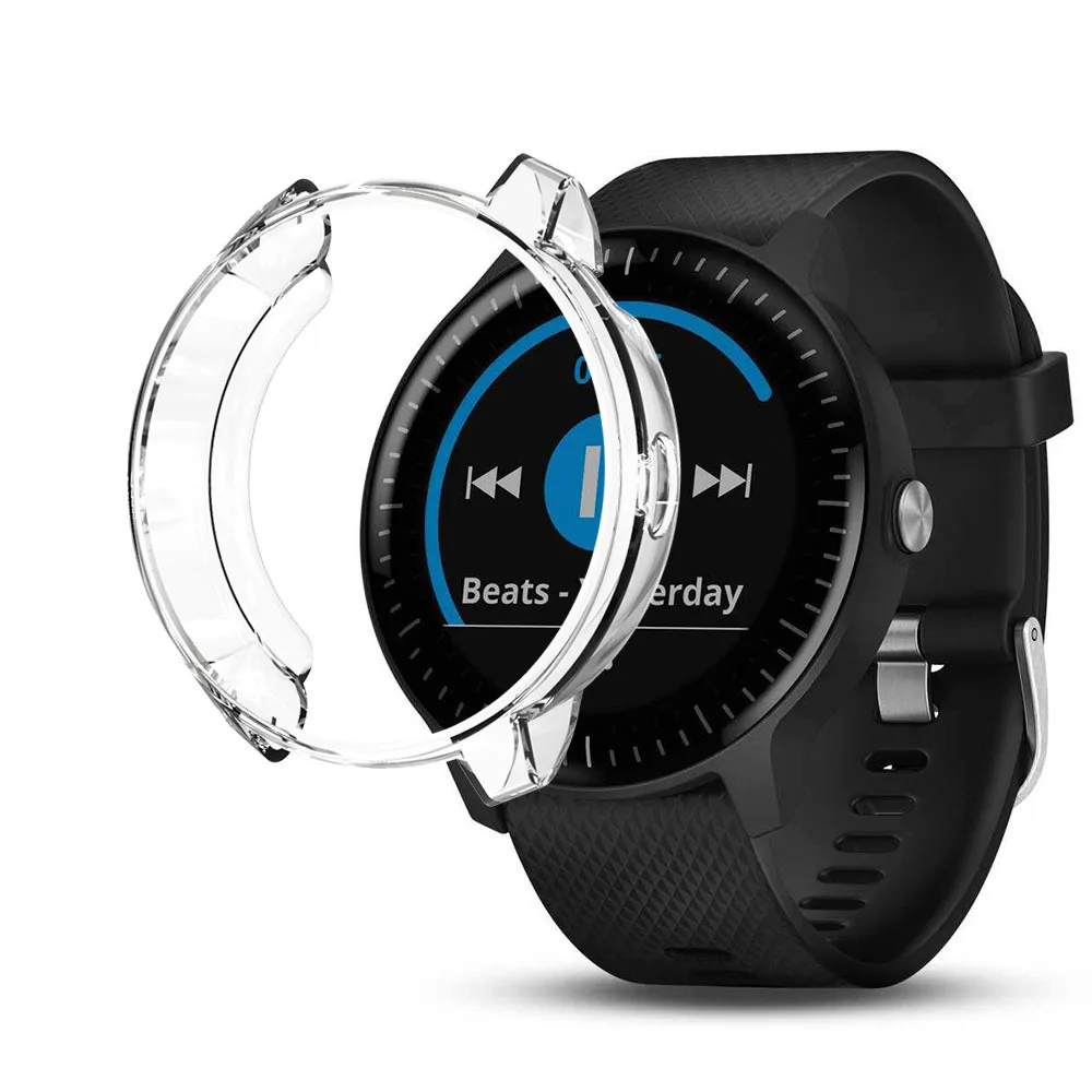 Силиконовый резиновый защитный чехол для Garmin Vivoactive 3, чехлы для часов Garmin Vivoactive3, музыкальная оболочка, чехол