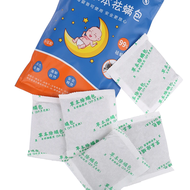 Пылевых клещей убить чехол натуральный травяной убийца уничтожения коврик для