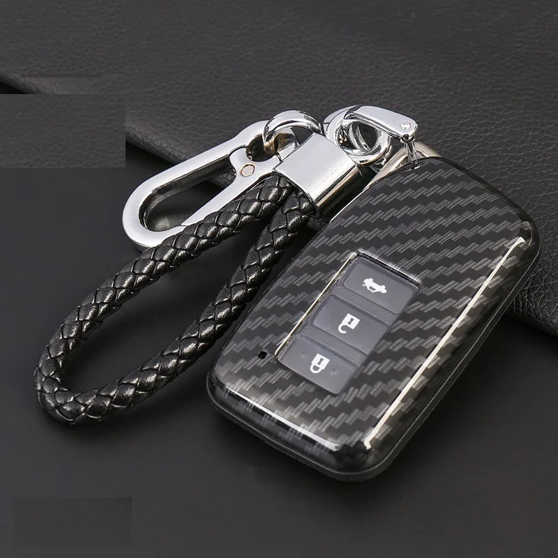 Корпус из карбонового волокна чехол ключа дистанционного управления