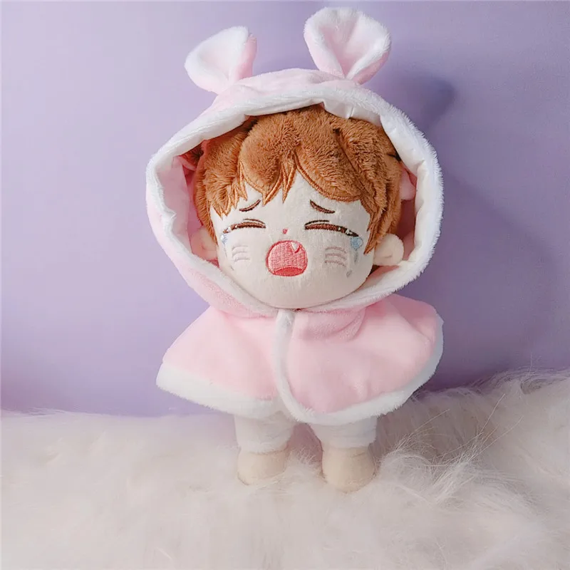 

[MYKPOP]KPOP Dolls Clothes Items: Hooded Cloak for 15cm 20cm Dolls (without Doll) Fans Collection SA20120303