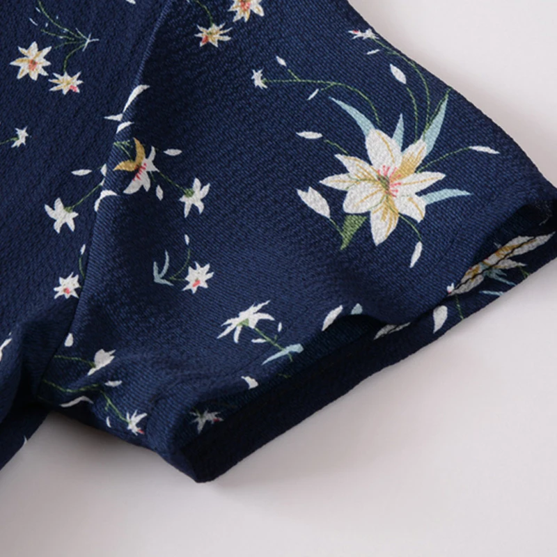 Женское платье с цветочным принтом Wixra Элегантное летнее до колен коротким