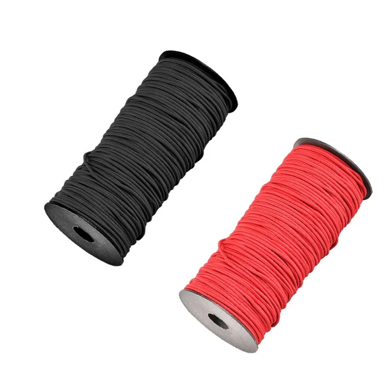 

20 Meters Strong Elastic Rope Bungee Shock Cord Stretch String for DIY Jewelry Making Outdoor Project Tent Kayak Boat Backage