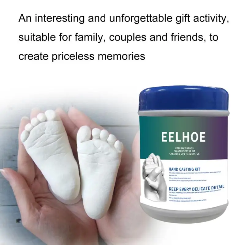 3D DIY Baby Hand Print Foot Casting Keepsake Kit Handprint Footprint Growth Memorial Manual New Dropshipping | Дом и сад