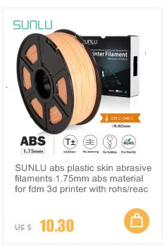 SUNLU 3d Принтер Нити ABS 1 кг 2,2 фунтов 3d печать нити для 3d принтера s и 3D ручки для детей рисование подарок печать