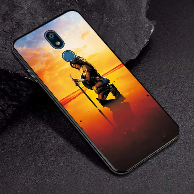 TPUBLK537 Для LG K4 K7 черный ТПУ чехол для телефона чехол для LG k7 K8 чехол с защитной крышкой для LG K8 K10 K12 плюс K40 X4 чехол s - Цвет: TPUBLK537