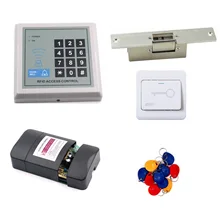 RFID EMID Card Access Control System Kit Electric Strike Lock Fail Secure Fail Safe