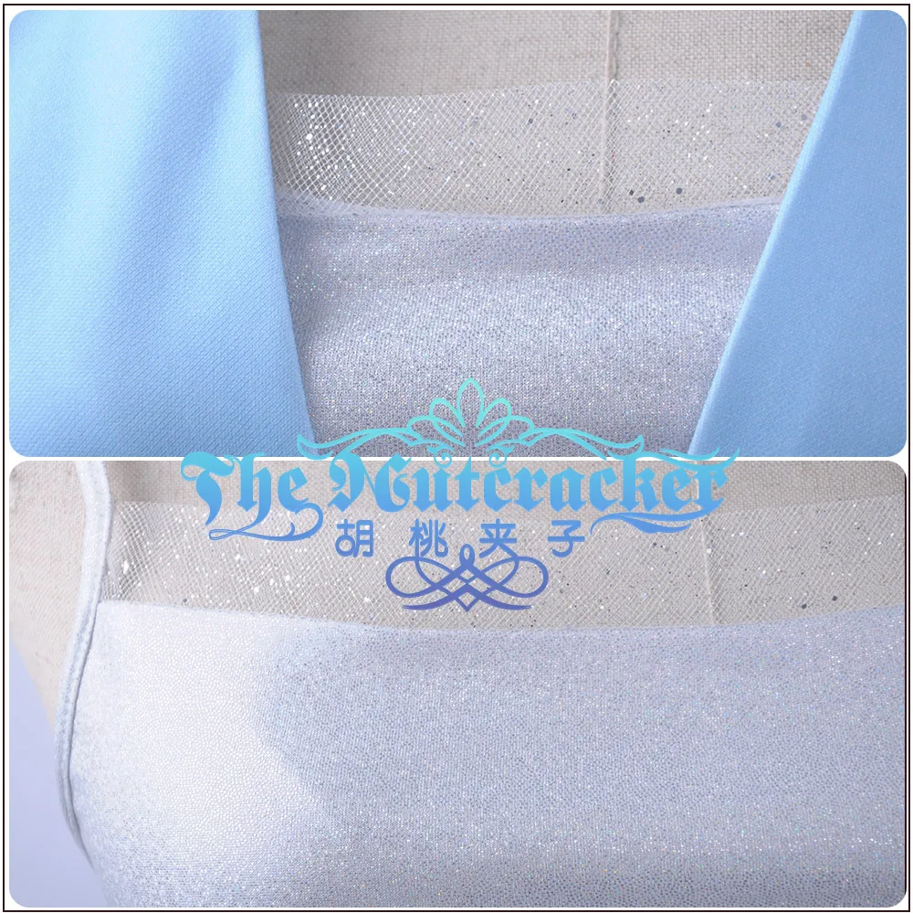 Карнавальный костюм Эльза сезон 2 индивидуальный сексуальный голубой светильник