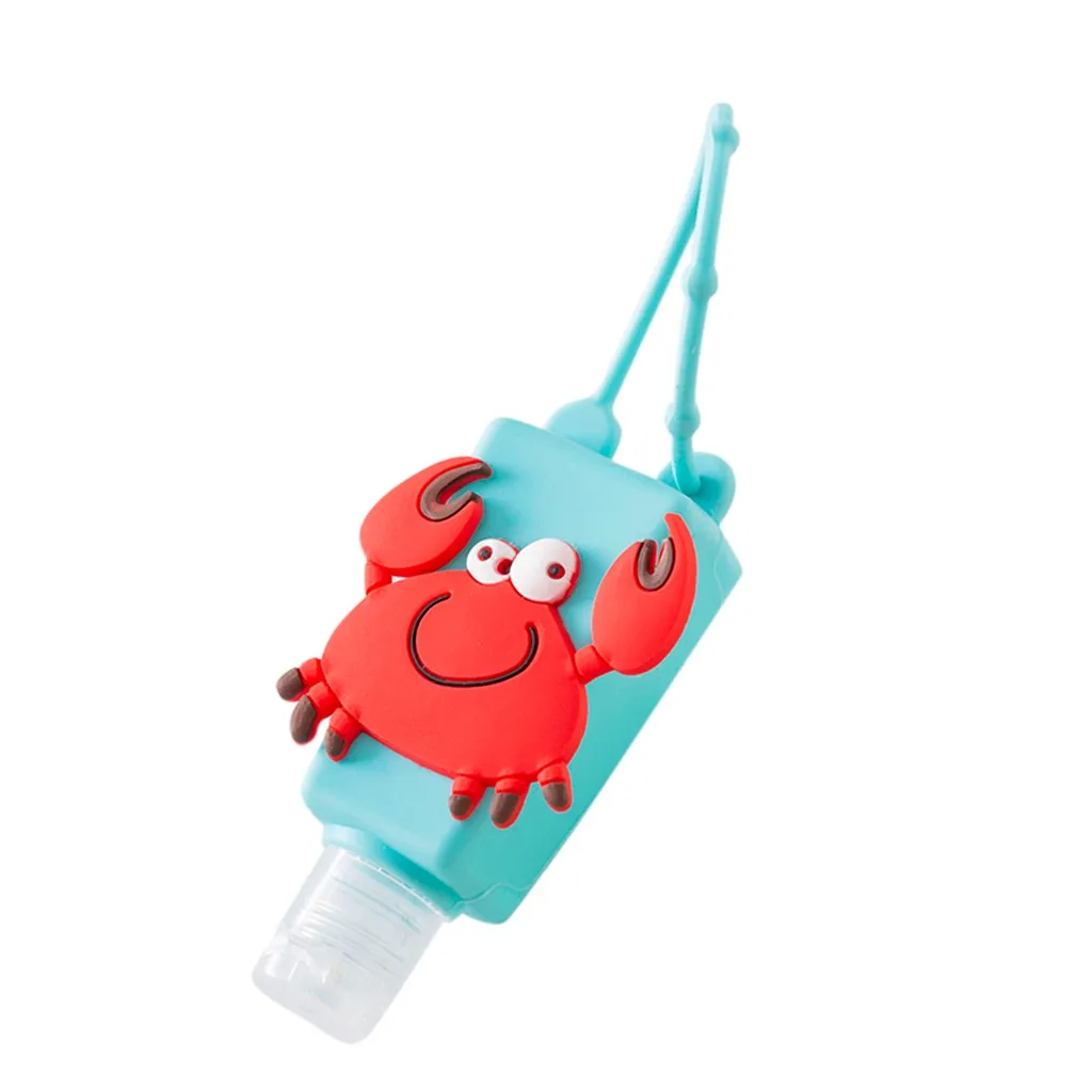 Силиконовые чехлы для дезинфицирующих средств рук разноцветные защитные