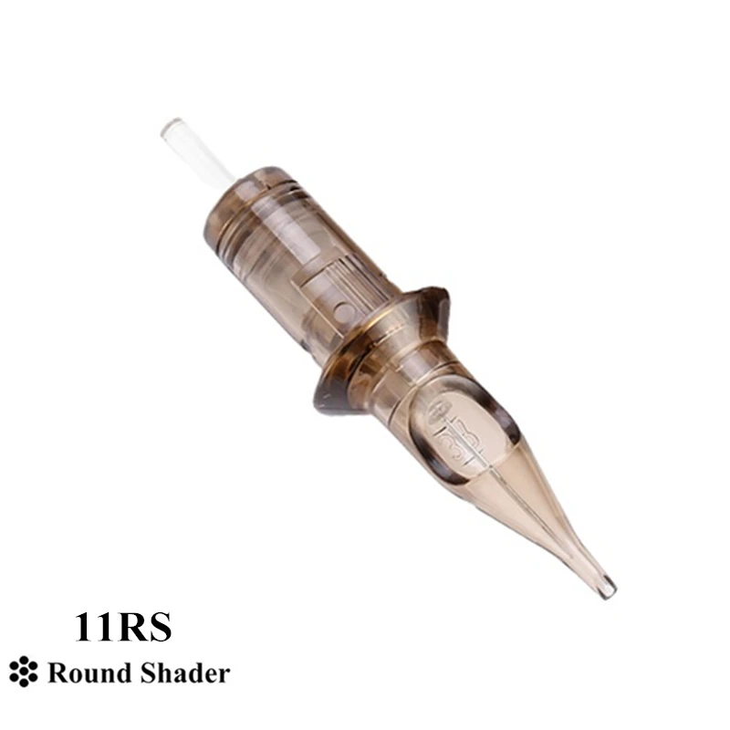

BIGWASP V3 Premium #12 Standard Tattoo Needle Cartridges 11RS (11 Round Shader) 20pcs/Box Supply