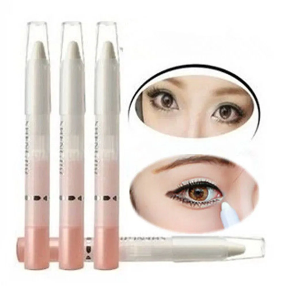 1 шт. жемчужно белые блестящие тени для век карандаш подводка глаз долговечная