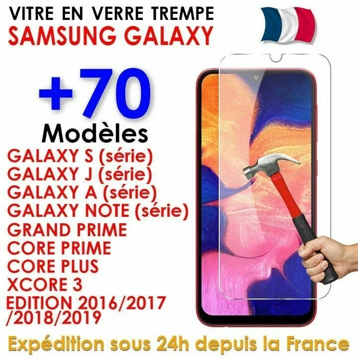 

For Samsung S9/10/S8/A5/A6/J4/J5/J6/A10/A20e/A42/A51 Vitre Protection Verre Trempé discount The new listing