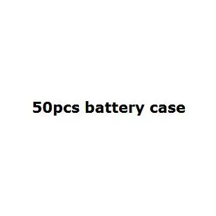 GoPro защитный чехол для аккумулятора для Go Pro Hero 7 6 5 4 3 2 Xiaomi Yi MiJia 4k Eken H9 NP BX1 аксессуары для камеры - Цвет: 50 PCS battery case