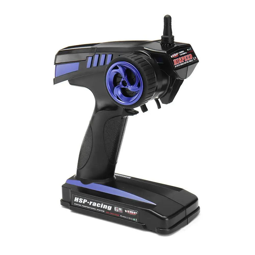 LeadingStar HSP 94186 1/16 2 4G 4WD Электрический радиоуправляемый автомобиль Kidking Rc380 мотор